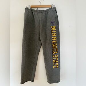 Vintage Minnesota State Sweatpants Gray College Athletic Pants Men’s M/L